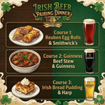 Load image into Gallery viewer, D.C. Cobb's Irish Beer Pairing Dinner
