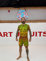Load image into Gallery viewer, Neon Dream Hart Jiu Jitsu Rashguard
