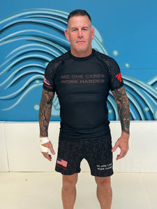 Rash Guard- No One Cares Work Harder