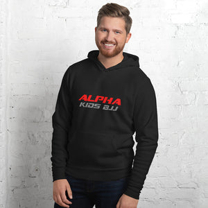 Alpha kids logo  Front Only ADULT Unisex hoodie