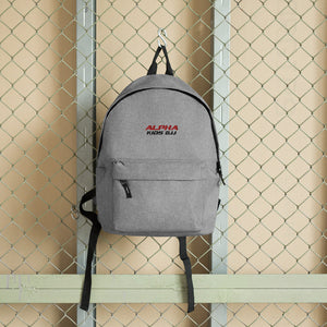 Alpha Kids Embroidered Backpack