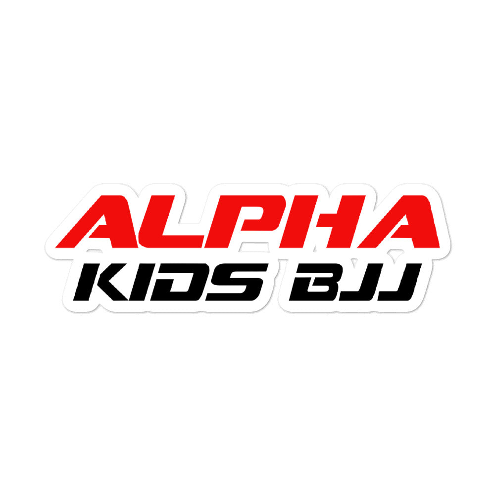 Alpha Kids Bubble-free stickers