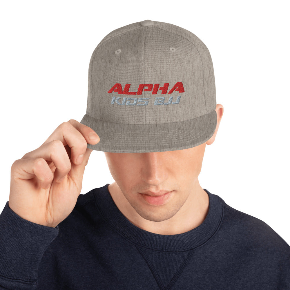 Alpha Kids Flat Bill Snapback Hat