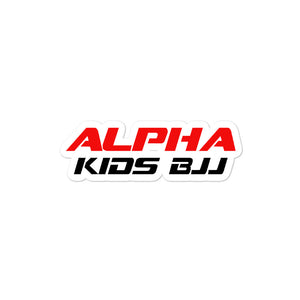 Alpha Kids Bubble-free stickers