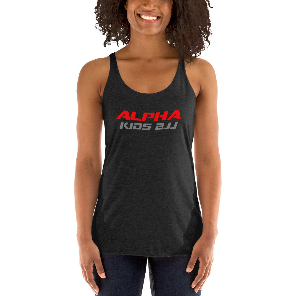 Alpha Kids Front Only Women's ADULT Racerback Tank